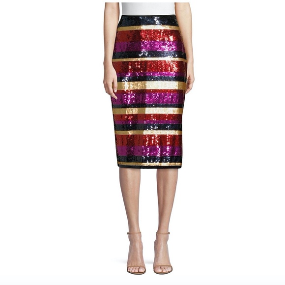 Trina Turk Cava Sequin Skirt - Picture 15 of 16